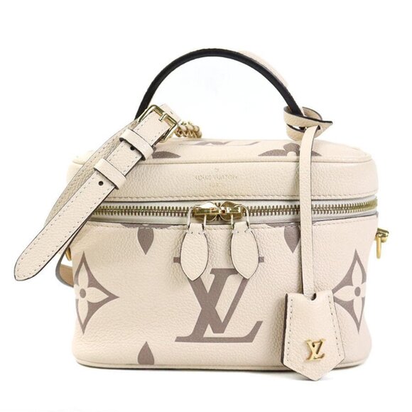 Auth LOUIS VUITTON Bicolor Vanity PM Handbag Shoulder Bag - Picture 1 of 14